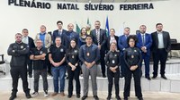 ENTREGA DE MOÇÃO DE APLAUSOS 