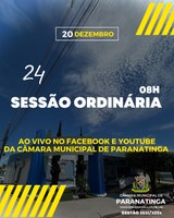 24ª Sessão Ordinária de 20 de dezembro de 2023