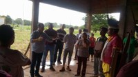 Autoridades de Paranatinga vão até Aldeia Indígena para resolver impasse sobre construção de escola