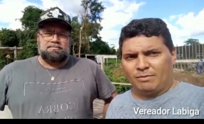 MATRINXÃ - Vereadores visitam obra da ponte de concreto