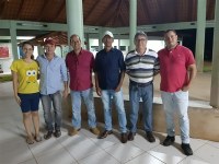 O Vereador Claudio Gomes juntamente com o Prefeito Josimar Marques Barbosa visitam o Distrito de Santiago do Norte