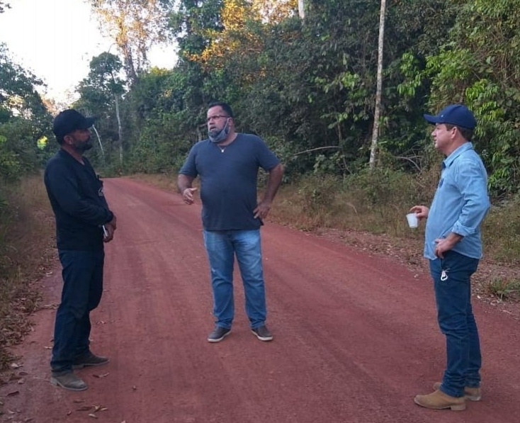 PONTES - Vereador e prefeito garantem parcerias para manutenção das pontes do Garimpo Novo