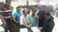 Prefeito e vereadores de Paranatinga junto com governo dão início à regularização fundiária