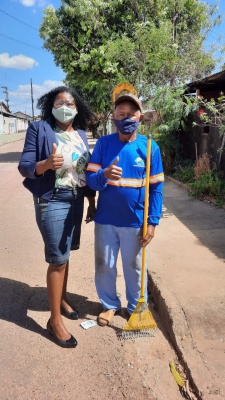 Prefeitura atende pedido de vereadora e faz contratações para limpeza dos bairros de Paranatinga