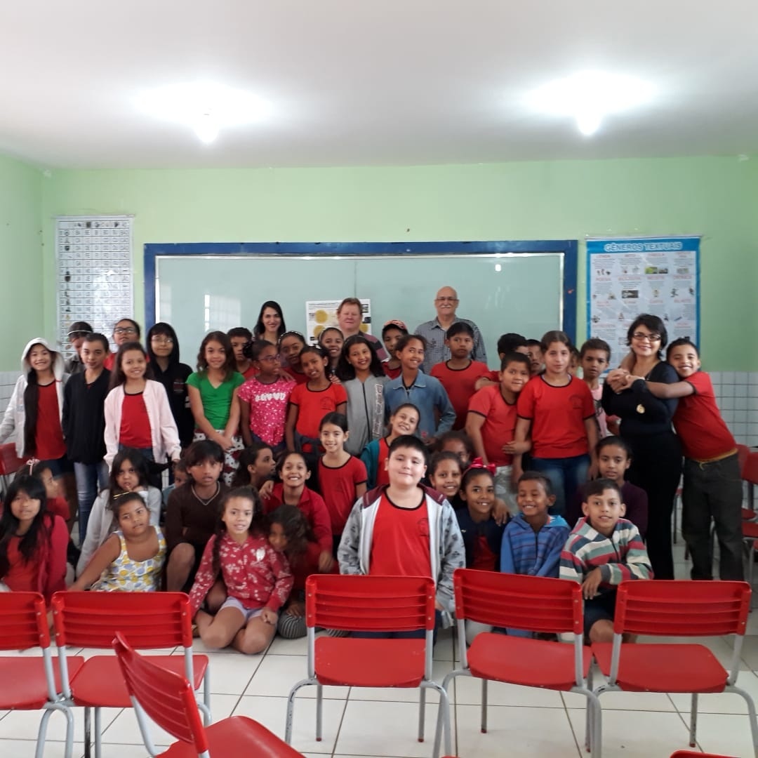Professor Jorge Ciotti é convidado a participar de Palestra na Escola Chapeuzinho Vermelho para alunos do 4º e 5º ano