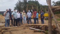 Secretário de Infraestrutura do estado visita Paranatinga e autoridades do município cobram manutenção de rodovias e pontes