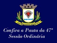 Sessão Ordinária nesta sexta-feira, dia 15/03, às 08:00 hs. CONFIRA A PAUTA!