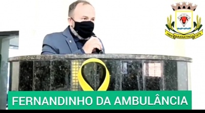 VEJA VÍDEO - Vereador Fernandinho agradece Emenda de 250 mil destinada para custeio da saúde pública de Paranatinga pelo deputado Dr. Leonardo