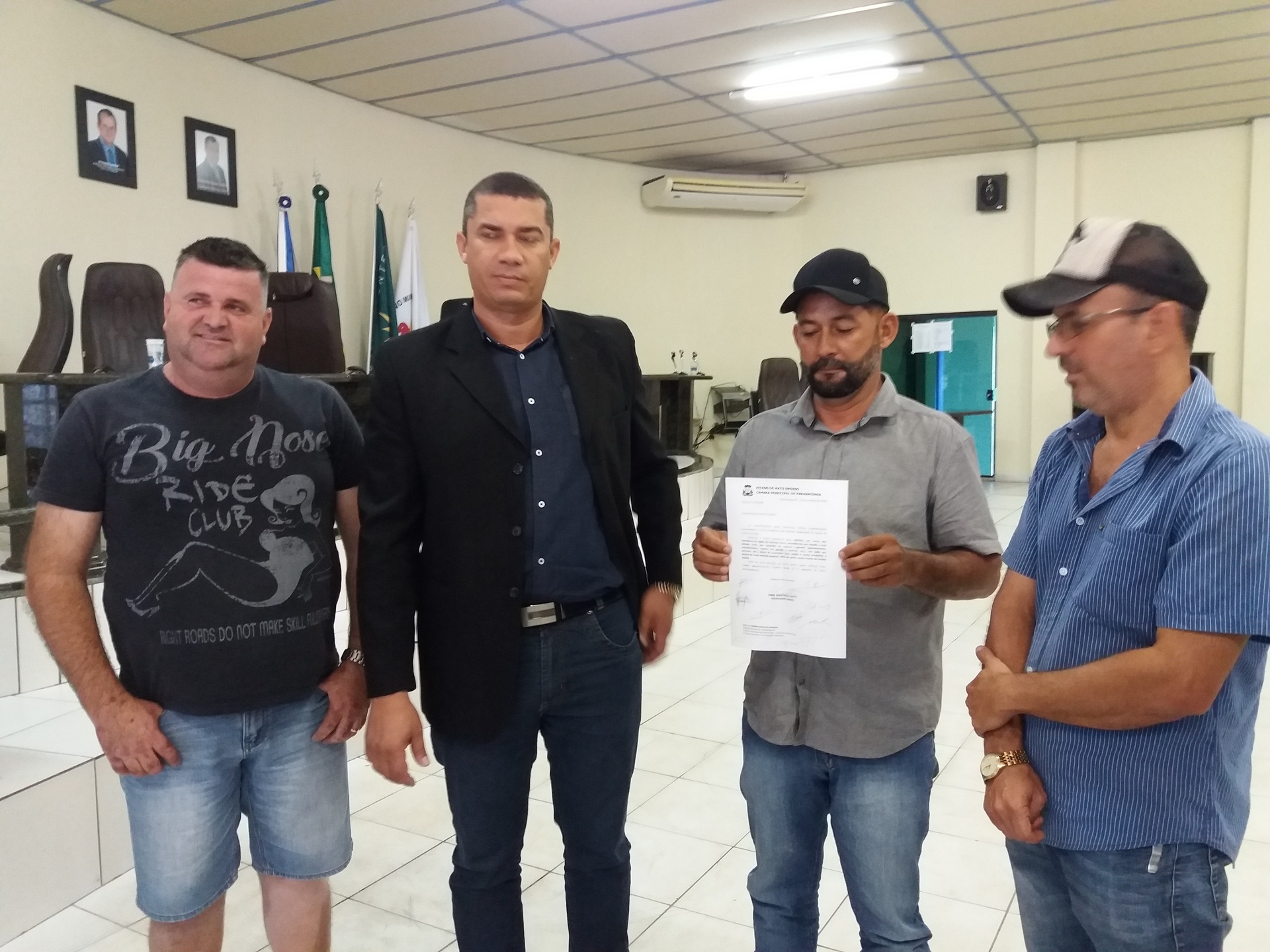 Ver. Cicinho e empresários cobram melhorias em estradas para poderem gerar emprego e renda