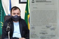 Vereador Cleitinho encaminha Ofício ao Executivo sobre ações e providencias relacionadas ao tratamento do Covid-19