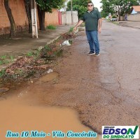 Vereador Edson do Sindicato, a pedido da população vai a 3 bairros fiscalizar e cobrar pontos críticos