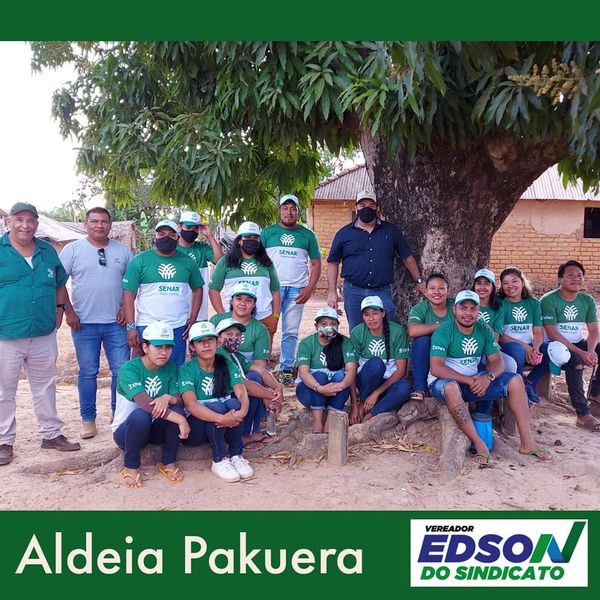 Vereador Edson do Sindicato acompanha abertura de Curso do SENAR/Sindicato na comunidade Bakairi e pede socorro ao executivo para recuperação de Pontes e estradas das aldeias