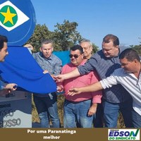 Vereador Edson do Sindicato acompanha comitiva do Governo em entrega e lançamento de Obras no Município de Paranatinga, confira