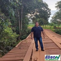 Vereador Edson do Sindicato alerta há dias e Produtores estão recuperando ponte sobre o Corgão