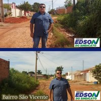 Vereador Edson do Sindicato cobra mais uma vez pavimentação asfáltica para o Bairro São Vicente