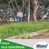 Vereador Edson do Sindicato cobra o Poder Executivo para que faça as melhorias e manutenções nas praças do município de Paranatinga.