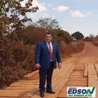 Vereador Edson do Sindicato recebe cobrança de produtor e cobra do Executivo dilema da ponte da Bica Dágua