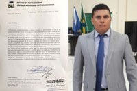 Vereador Labiga Protocolou um Oficio no Ministério Público de Paranatinga para providencias referente a Agencia do Banco do Brasil