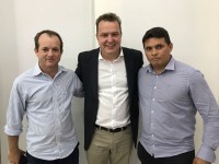 Vereador Labiga representando Câmara de Vereadores intercede nos órgãos do governo por interesses de Paranatinga