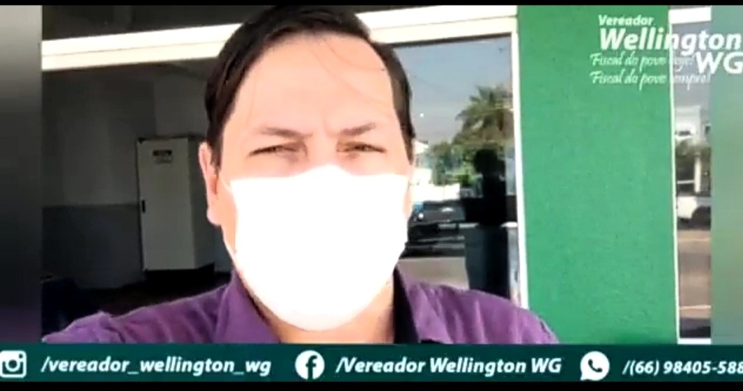 Vereador WG flagra pacientes precisando de Raio X e questiona a saúde pública de Paranatinga pela falta do equipamento