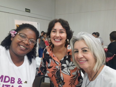 Vereadora Eva Auxiliadora participa do 1° Encontro das Vereadoras Emedebistas do Mato Grosso