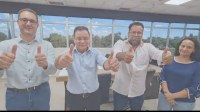 Vereadores João Lopes e Jhonny Quintana Visitam Presidente da Assembleia Legislativa Eduardo Botelho e cobram recursos para o Município